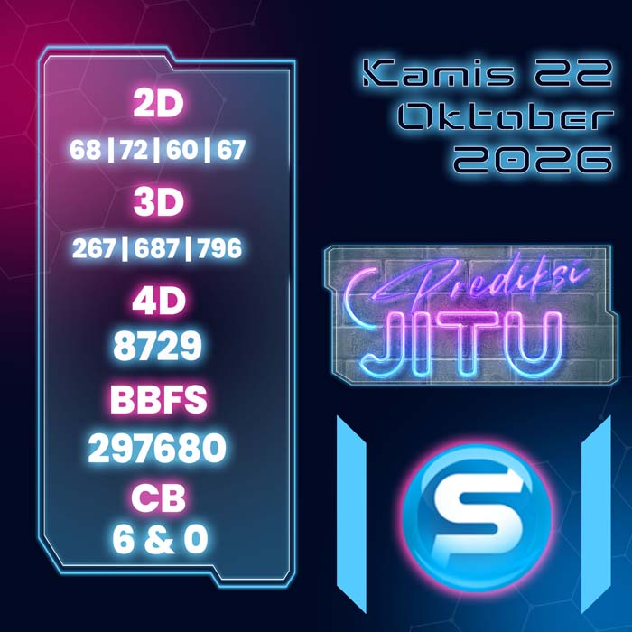 prediksi jitu SINGAPORE 22-Oct-2026