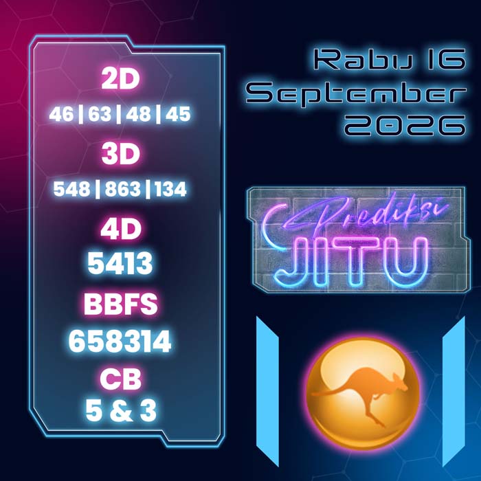 prediksi jitu SYDNEY 16-Sep-2026
