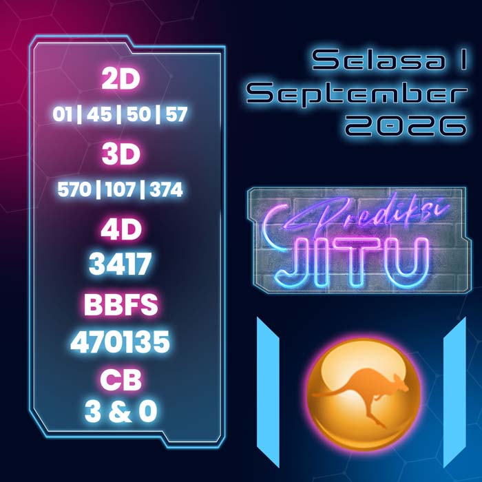 prediksi jitu SYDNEY 1-Sep-2026