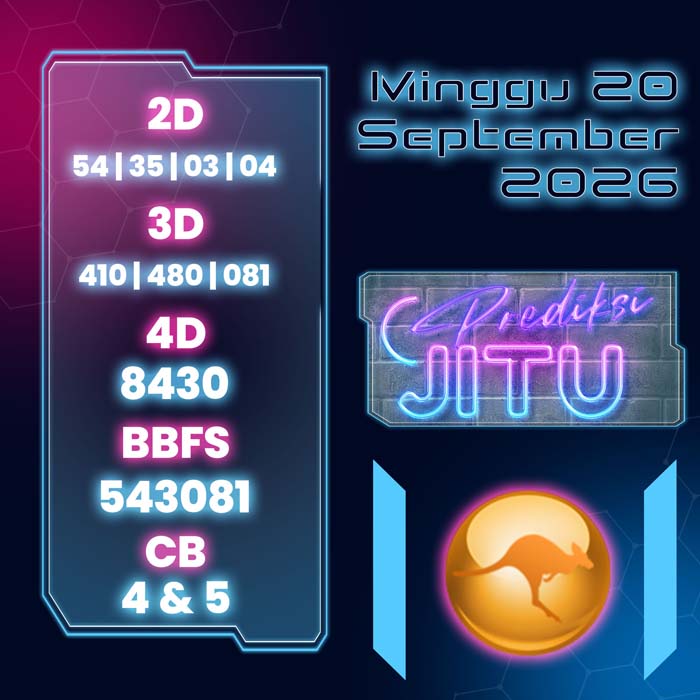 prediksi jitu SYDNEY 20-Sep-2026