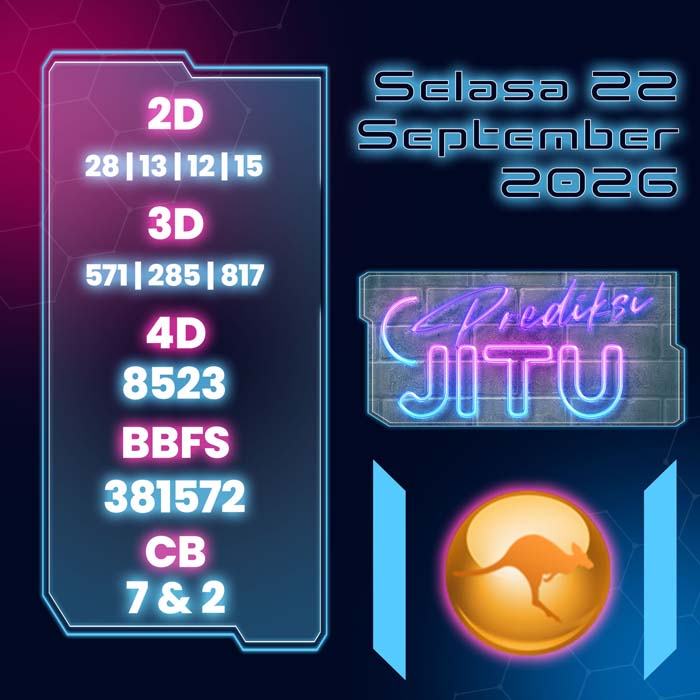 prediksi jitu SYDNEY 22-Sep-2026