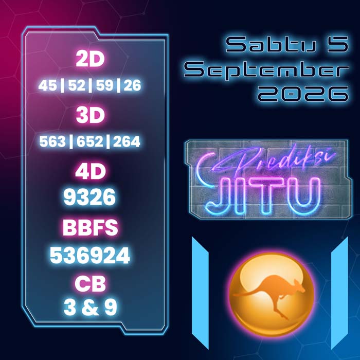prediksi jitu SYDNEY 5-Sep-2026