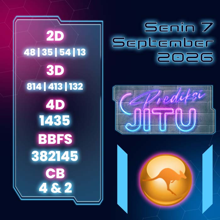 prediksi jitu SYDNEY 7-Sep-2026