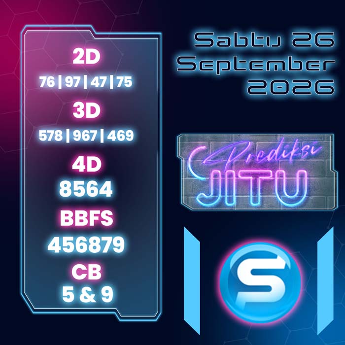 prediksi jitu SINGAPORE 26-Sep-2026