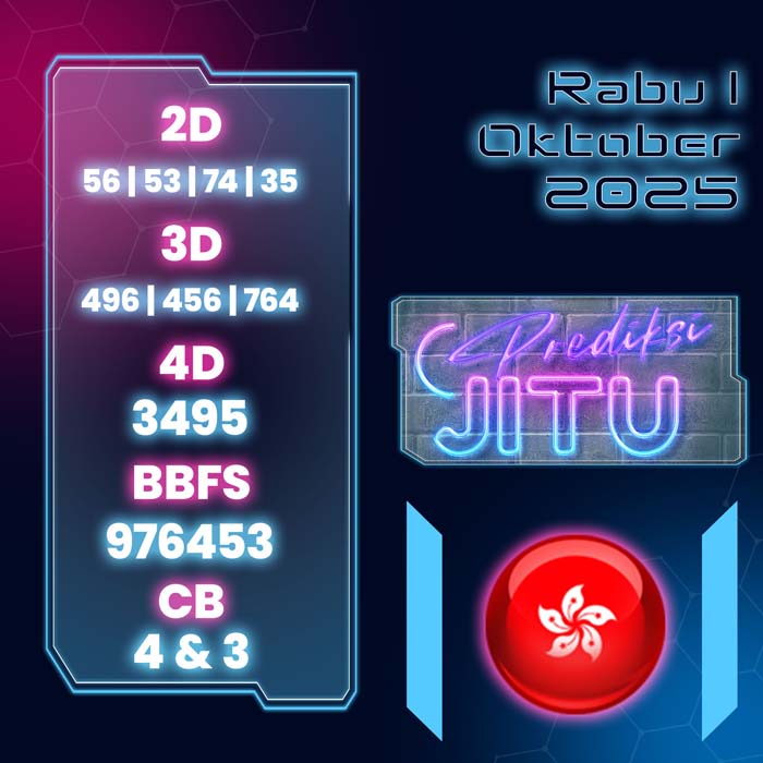 PREDIKSI HK JITU 4D HARI INI