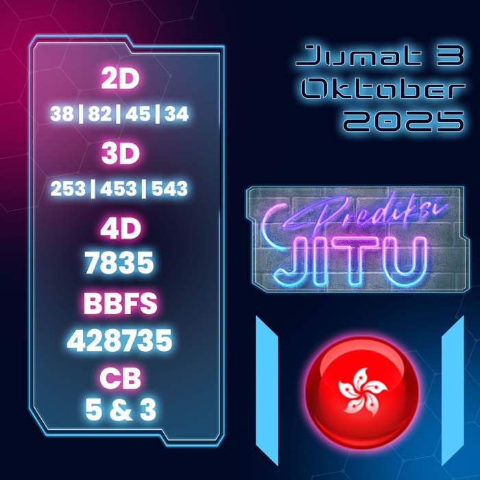 PREDIKSI HK JITU 4D HARI INI