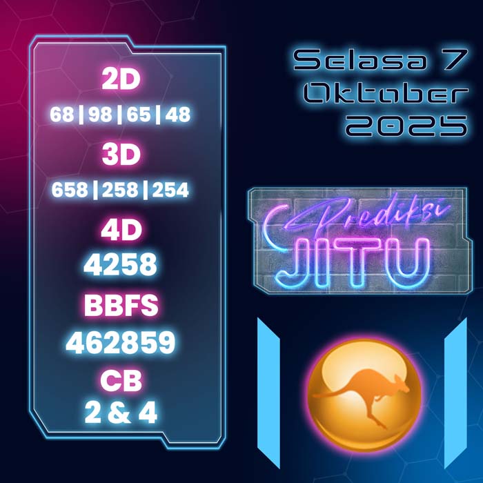 PREDIKSI SDY JITU 4D HARI INI