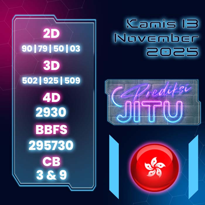 PREDIKSI HK JITU 4D HARI INI