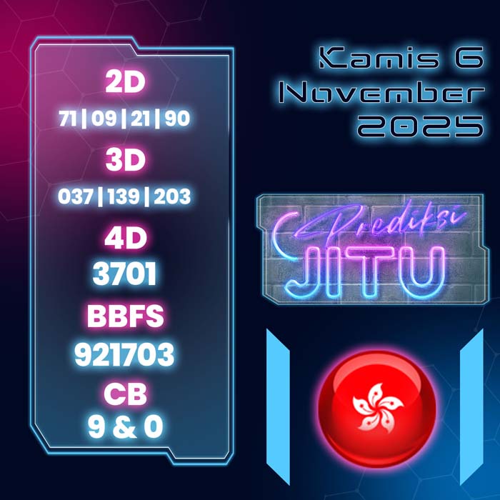 PREDIKSI HK JITU 4D HARI INI