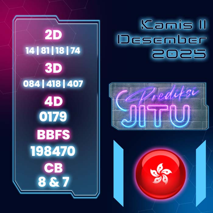 PREDIKSI HK JITU 4D HARI INI