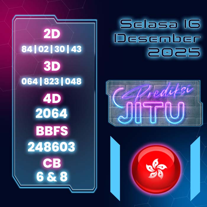 PREDIKSI HK JITU 4D HARI INI