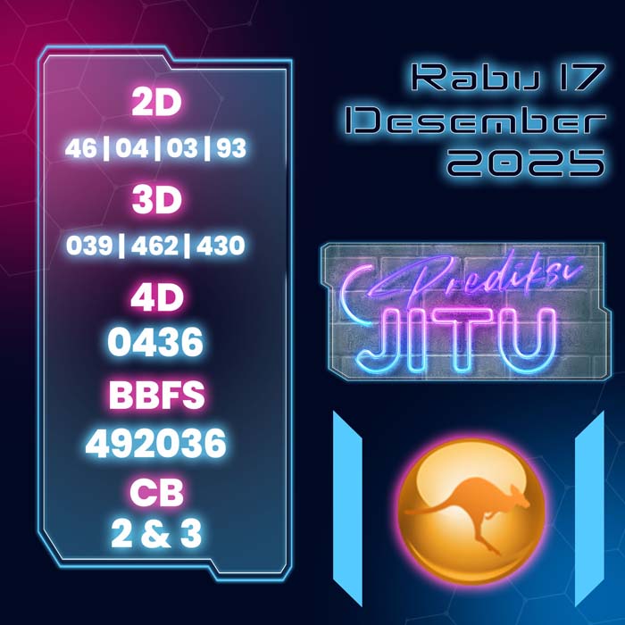 PREDIKSI SDY JITU 4D HARI INI