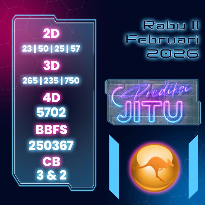 PREDIKSI SDY JITU 4D HARI INI