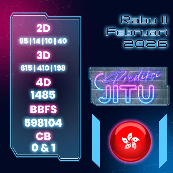 PREDIKSI HK JITU 4D HARI INI