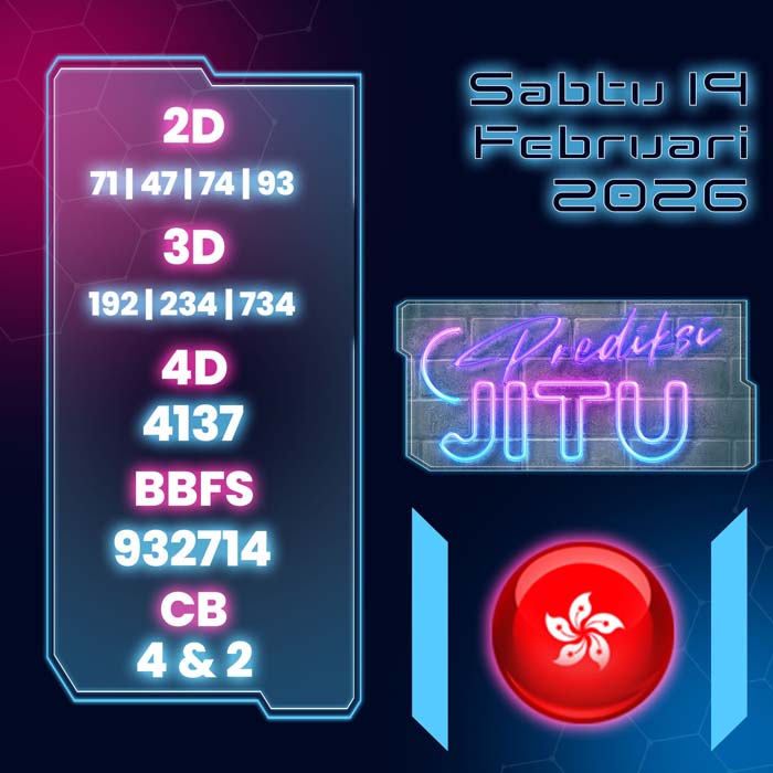 PREDIKSI HK JITU 4D HARI INI