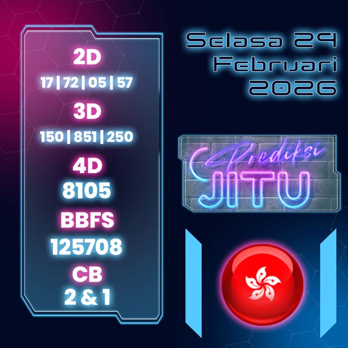 PREDIKSI HK JITU 4D HARI INI