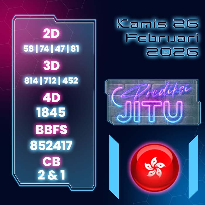 PREDIKSI HK JITU 4D HARI INI