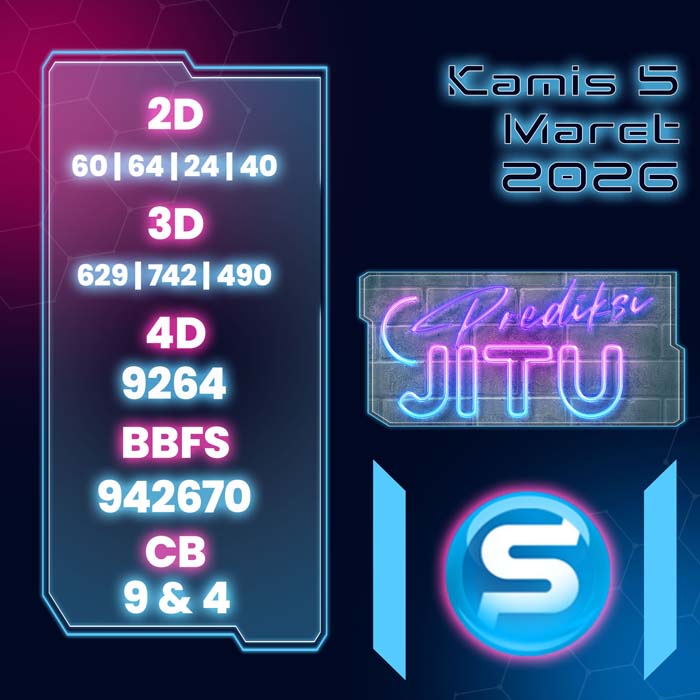 PREDIKSI SGP JITU 4D HARI INI