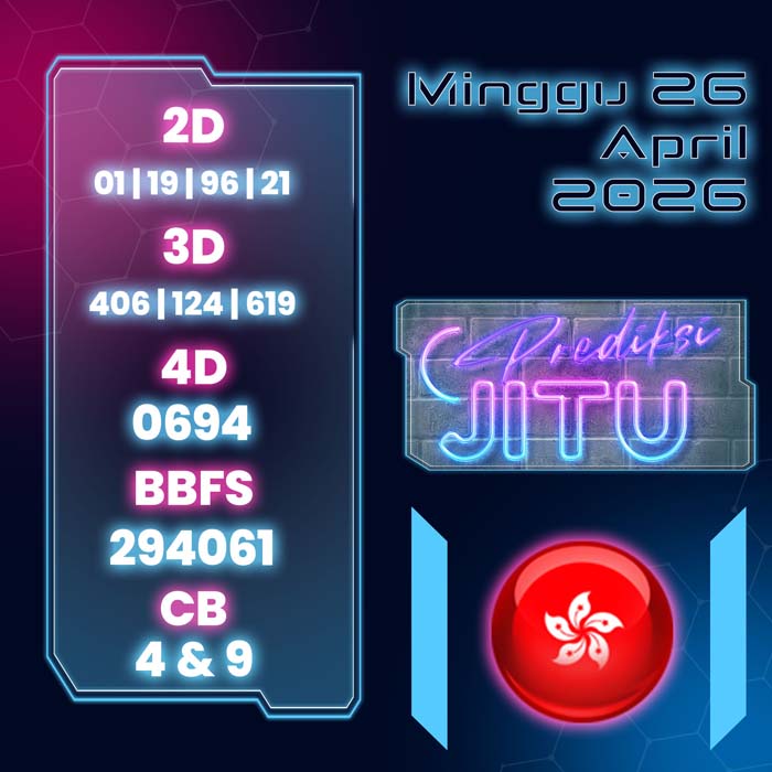PREDIKSI HK JITU 4D HARI INI