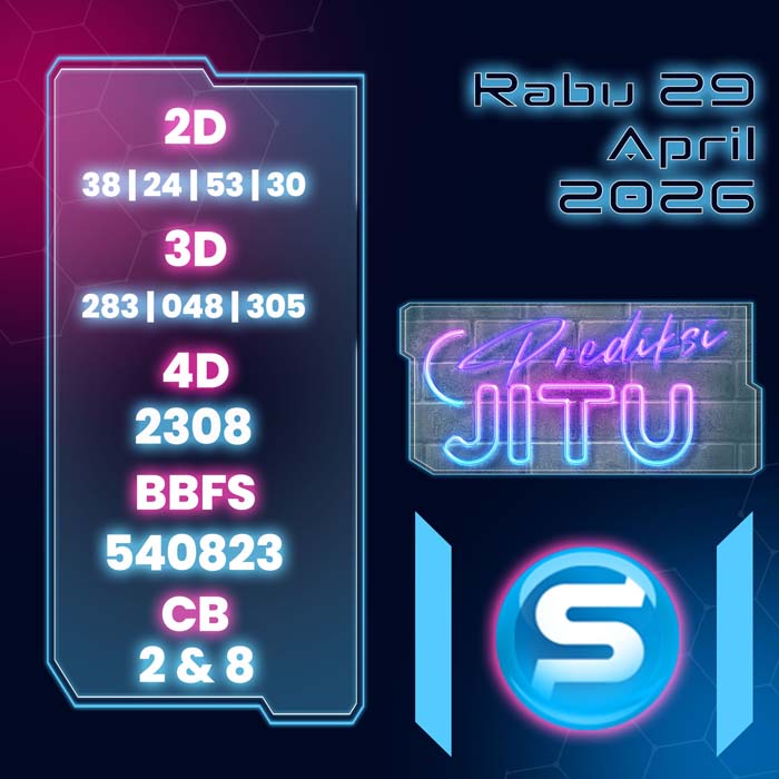 PREDIKSI SGP JITU 4D HARI INI