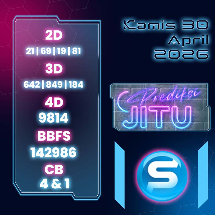 PREDIKSI SGP JITU 4D HARI INI
