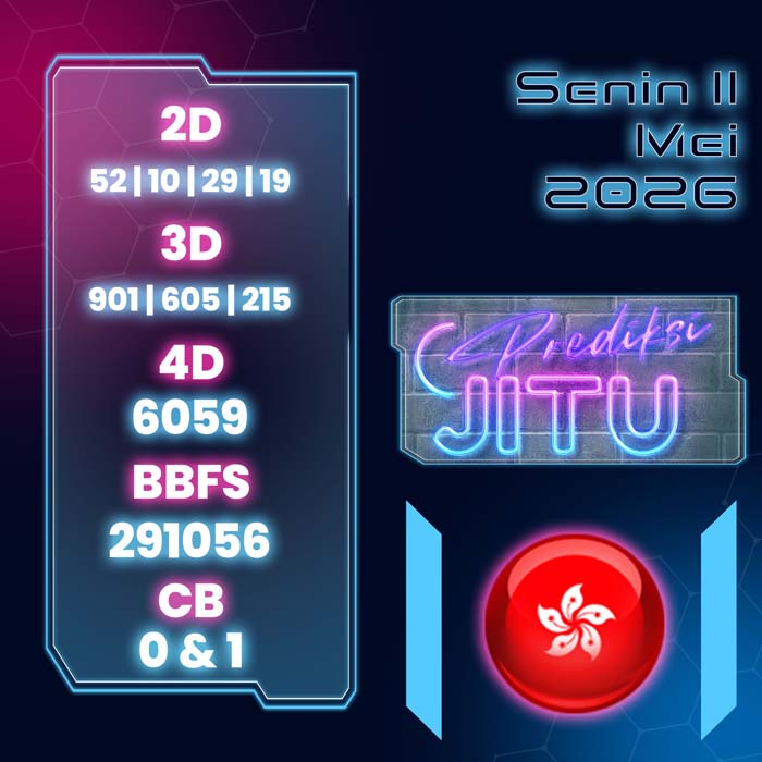 PREDIKSI HK JITU 4D HARI INI