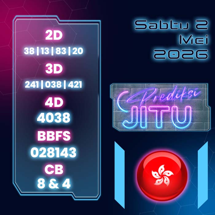 PREDIKSI HK JITU 4D HARI INI