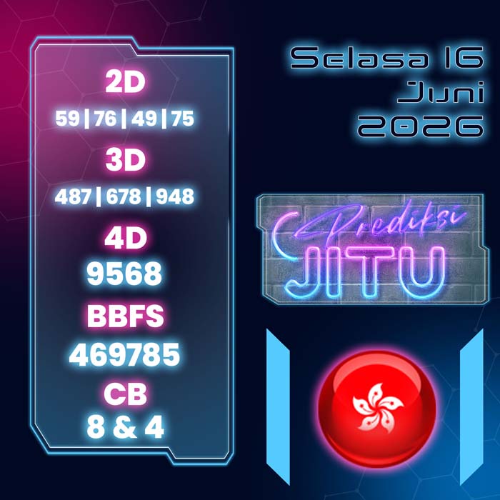 PREDIKSI HK JITU 4D HARI INI