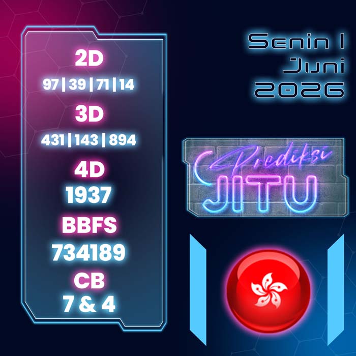 PREDIKSI HK JITU 4D HARI INI
