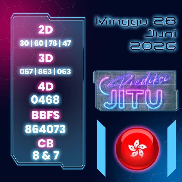 PREDIKSI HK JITU 4D HARI INI