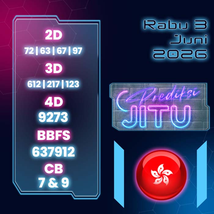 PREDIKSI HK JITU 4D HARI INI