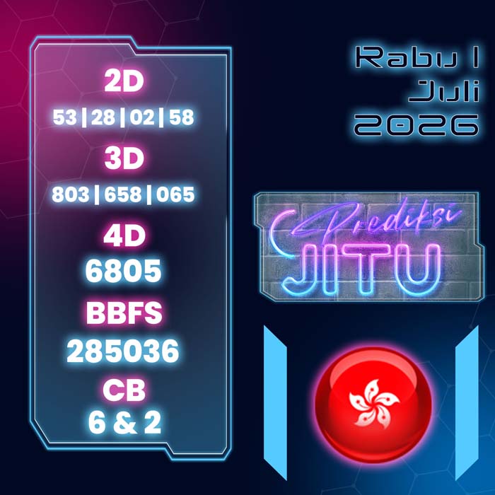 PREDIKSI HK JITU 4D HARI INI