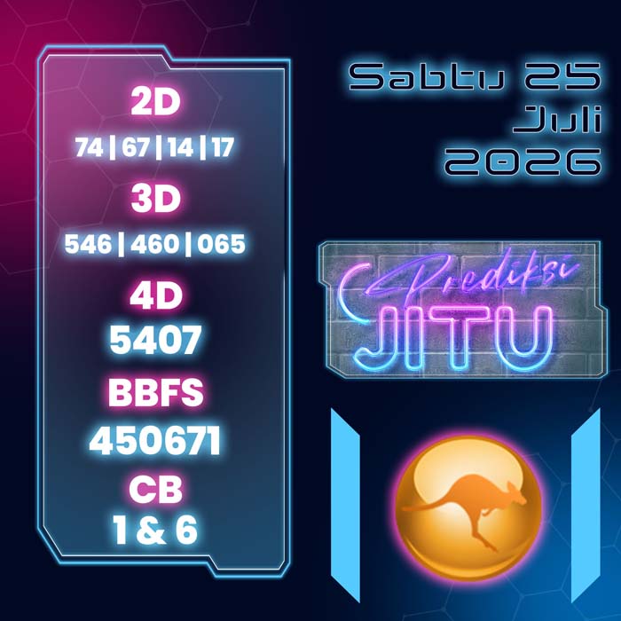 PREDIKSI SDY JITU 4D HARI INI